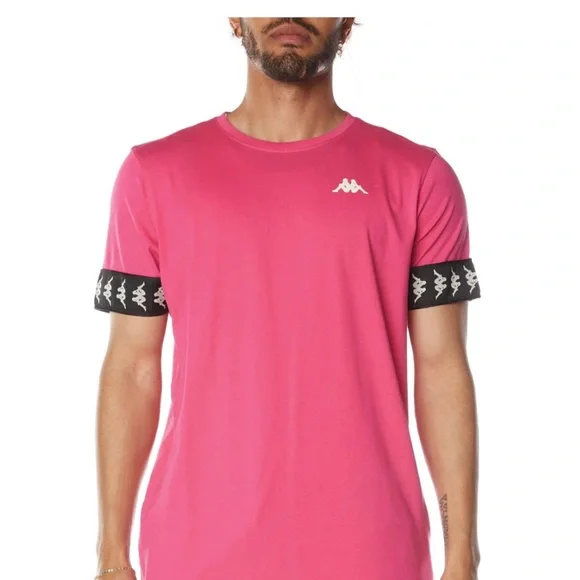 Kappa shirt pink shop